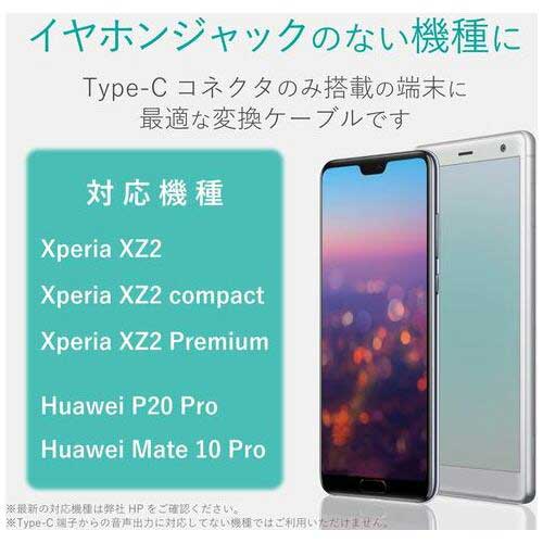 イヤホン用 Type-C 変換 EHP-C35DS01BK_画像02