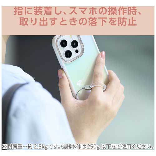 フィンガーストラップ クリア シルバー_画像03