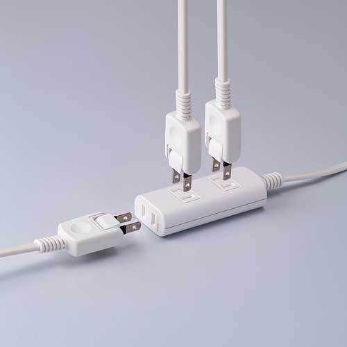 安全扉付タップ3個口/1m WBT-N3010B(W)_画像03