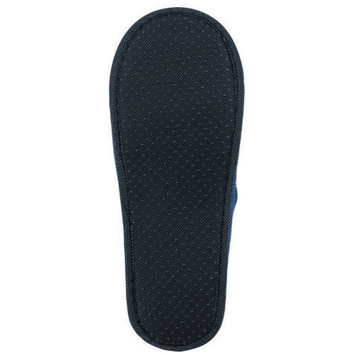 ベロア調スリッパ ダークグレー 不織布袋付_画像02