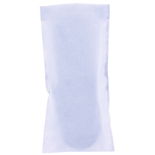 ベロア調スリッパ ダークグレー 不織布袋付_画像03