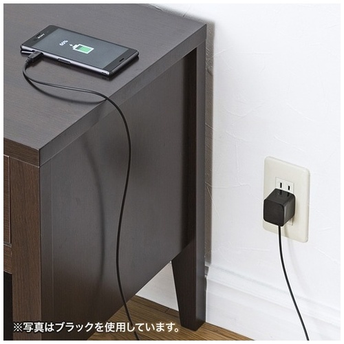 microUSB一体型AC充電器 ACA-IP45W_画像03