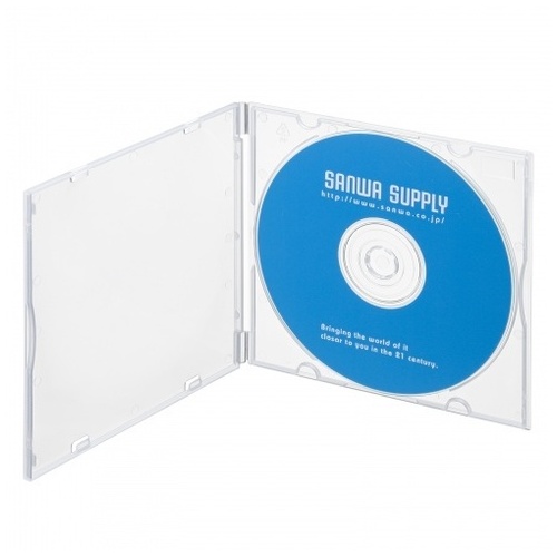 BD/DVD/CDケース 1枚収納 FCD-PUS10CL_画像02