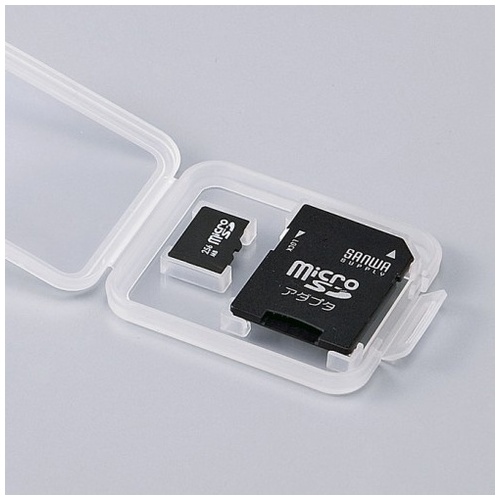 メモリーカードクリアケース microSD用 6個_画像02