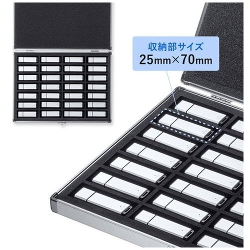 USBメモリケース 28本収納 FC-UFD2N_画像03