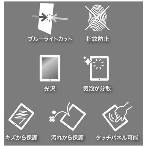 iPad 10.2インチ 光沢フィルム_画像03