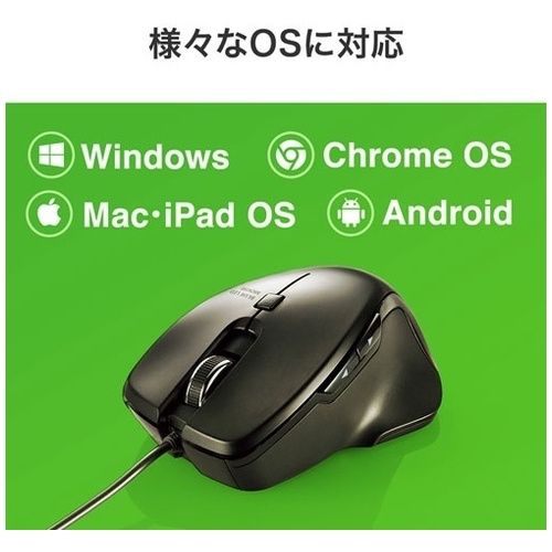 有線Type-Cマウス サイドボタン付き_画像04