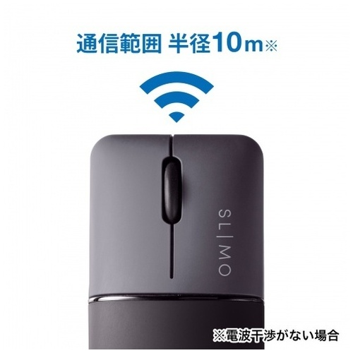 静音ワイヤレスBlueLEDマウス MA-WBS310BK_画像04