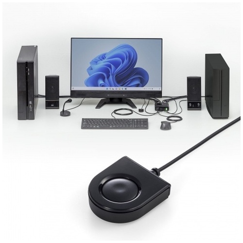 4K HDMI 切替器 手元スイッチ SW-KVM2WHUUS_画像03