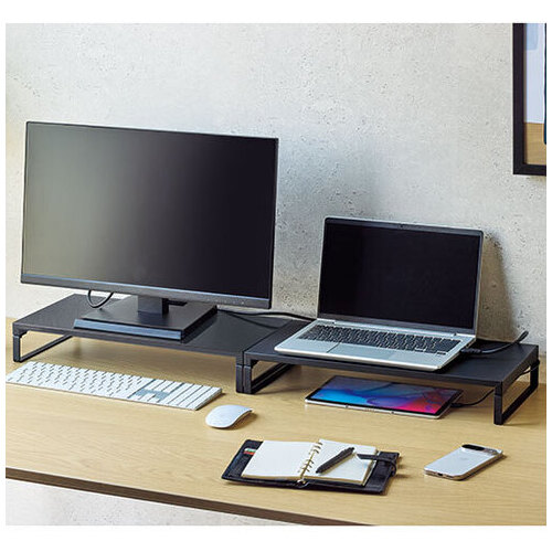 机上台495mmロウA7343-24 黒_画像03