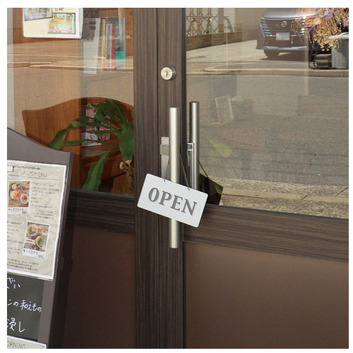 カラフルopen-closedグレーCF182-4_画像02