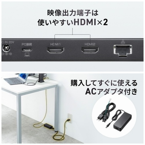 4K HDMIドッキングステーション USB-CVDK16_画像03