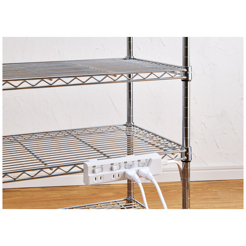 ランプレスSW付タップ 4個口 2m WLK-E42(W)_画像04