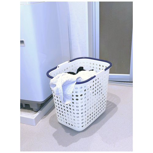 ドットバスケット 深型 ホワイト_画像02