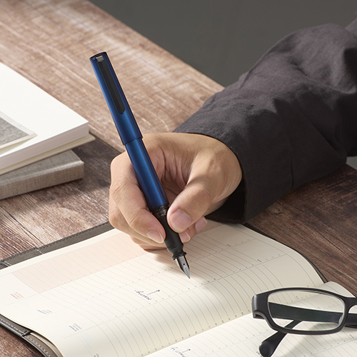 TUZU ADJUST Forge万年筆メタルブルーＢ_画像04