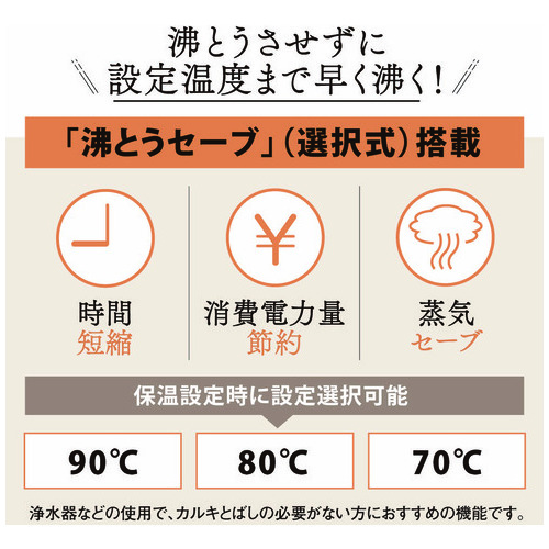 VE電気まほうびん 2.2L CV-TF22-WA_画像04