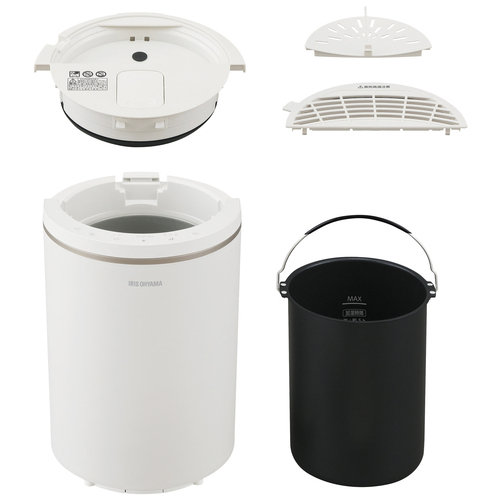 スチーム式加湿器 AHM-MHU60A-W ホワイト_画像02