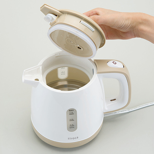 電気ケトル SEK-208 ベージュ_画像03