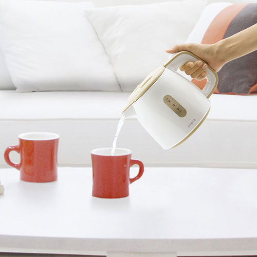 電気ケトル SEK-208 ベージュ_画像04