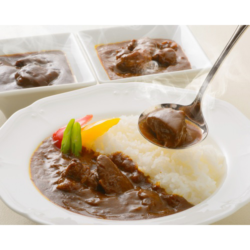 ※「米沢牛黄木」黒毛和牛カレーセット_画像02