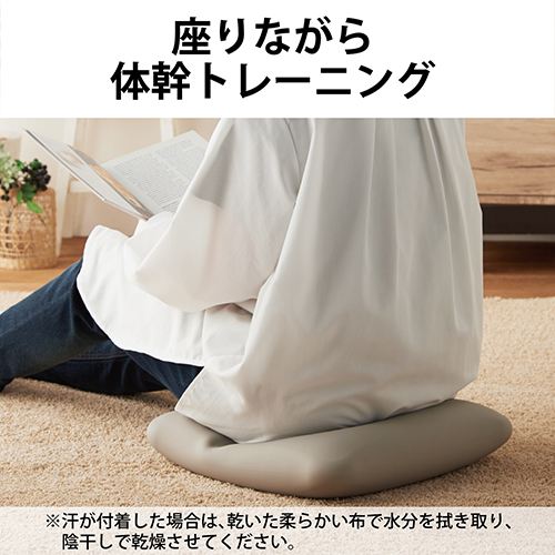 スクエア型バランスクッション HCF-BBSGY_画像03