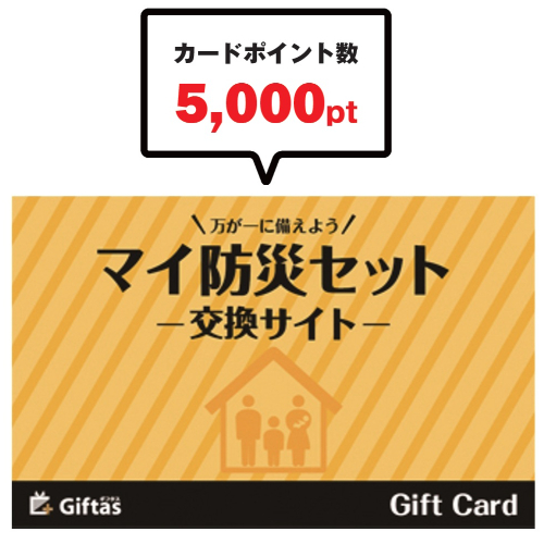 【ギフト】マイ防災セット5000P/15個組_画像02