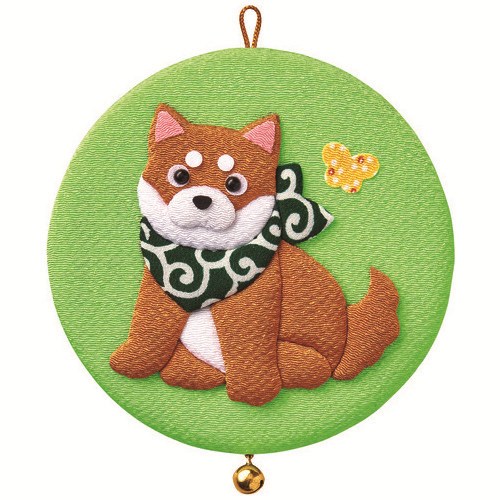 かんたん押絵 おすわり柴犬