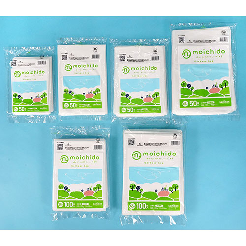 moichido ゴミ袋 30L 半透明 50枚 CM30_画像04
