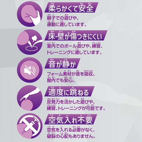 18cm室内用スポンジボール_画像02