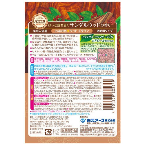 バスラボボトルサンダルウッドの香り540g_画像02
