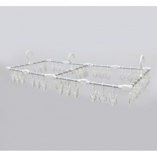 JD伸縮アルミ角ハンガー 42ピンチ_画像03