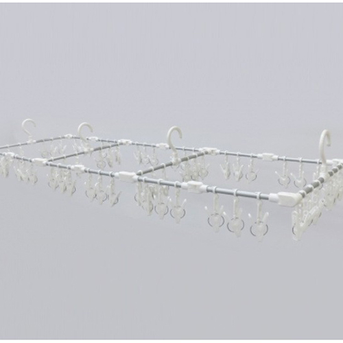 伸縮アルミ角ハンガー ワイド 60ピンチ_画像03