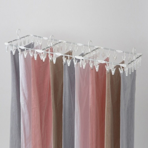 伸縮アルミ角ハンガー ワイド 60ピンチ_画像04