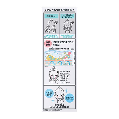 キュレル　潤浸保湿　泡ジェル洗顔料_画像04