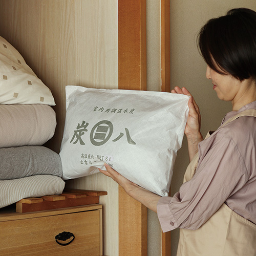 調湿木炭 炭八8L_画像03