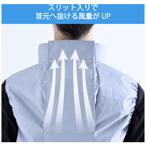 ファン付ベストKAZEfitフルセット Lグレ3L_画像02