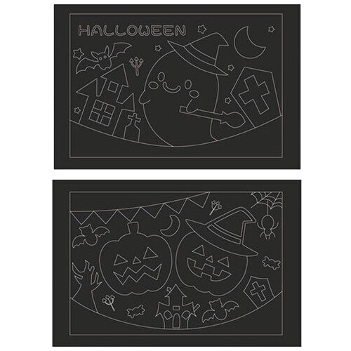 スクラッチボード ハロウィン_画像02