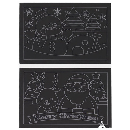スクラッチボード クリスマス_画像02