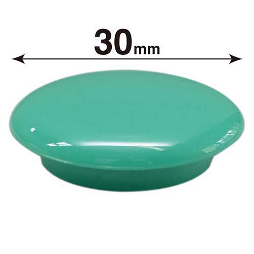 カラーボタン MFCB-30 直径30mm 緑 12個_画像03