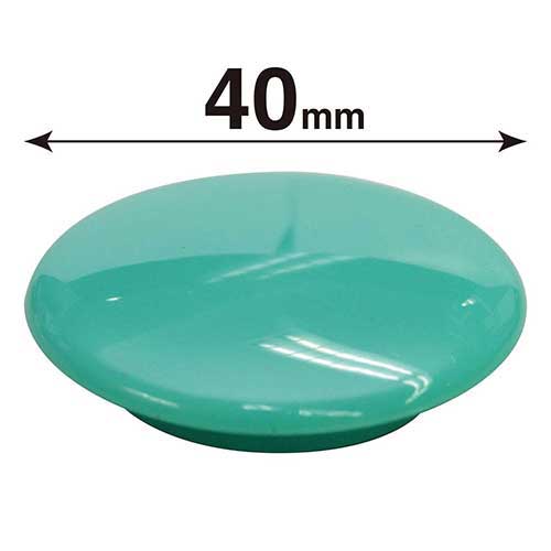 カラーボタン MFCB-40 直径40mm 緑 12個_画像03