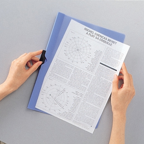 スマート介護 スライドクリップファイル Fs 141ph 青10冊