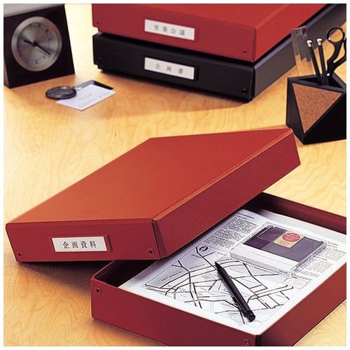 デスクトレー A-332K A4 茶_画像04