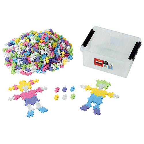 ブロック プラスプラスパステル400ピース スマートスクール スマスク