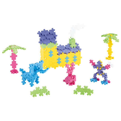 ブロック プラスプラスパステル400ピース スマートスクール スマスク