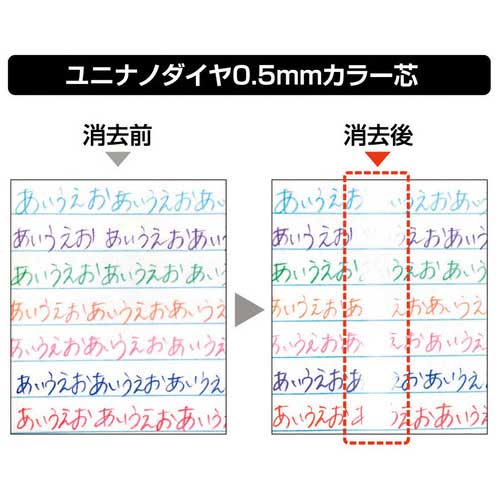 ナノダイヤC芯0.5 ミックス U05202NDCMIX_画像02