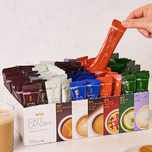 ※△ブレンディカフェラトリ アソート100本_画像04