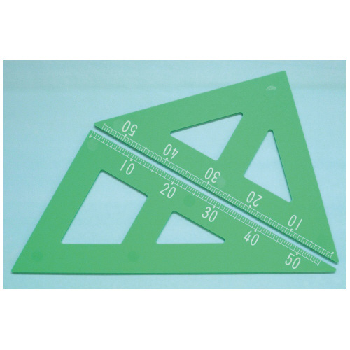 発泡両面大三角定規 スマートスクール スマスク