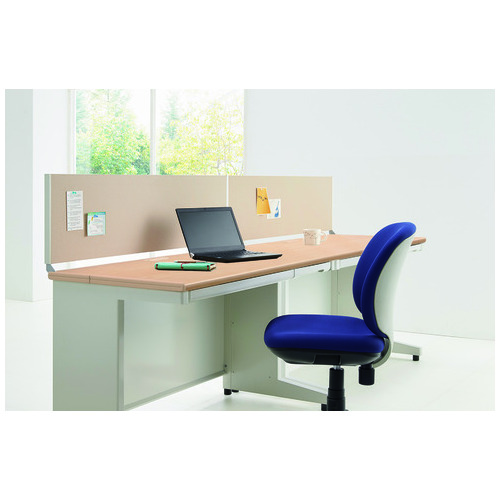 RJ奥行600デスクトップパネルRJ-123P WM/BE_画像02