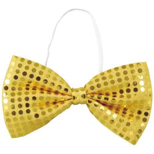 ◎キラキラ蝶ネクタイ ゴールド