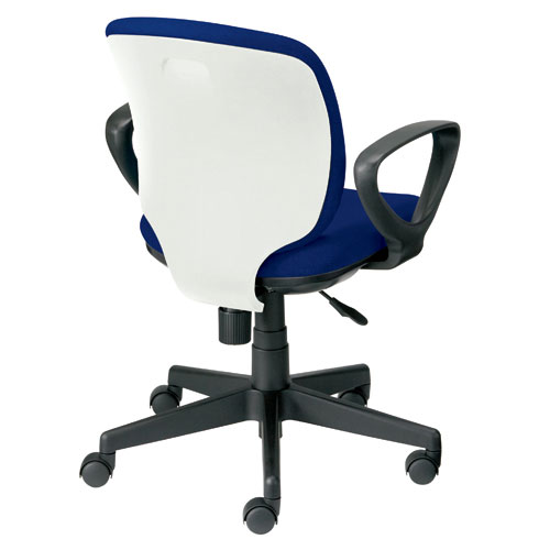 事務イス プリセア KB-K56SL 肘付 BL_画像02